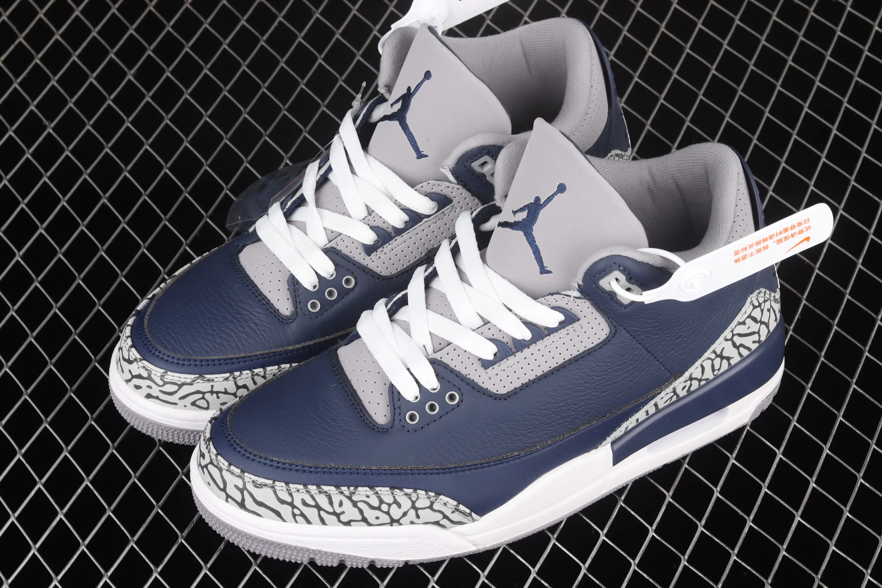 All categories Air Jordan Jordan series basketball shoes Air Jordan 3 Air Jordan 3 "Midnight Navy" AJ3 Joe 3 Midnight Blue CT8532-401